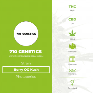 Berry OG Kush (710 Genetics) - The Cannabis Seedbank