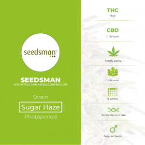Sugar Haze Regular (Seedsman) - Characteristics