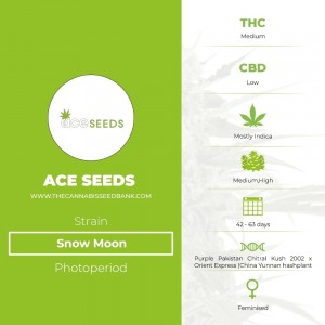 Snow Moon (Ace Seeds) - The Cannabis Seedbank