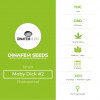 Moby Dick #2 Feminised Dinafem Seeds - Characteristics