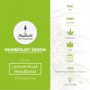 Lemon Kush Headband Feminised Humboldt Seeds - Characteristics