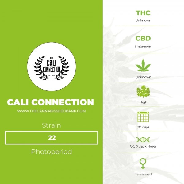 22 (Cali Connection) - The Cannabis Seedbank