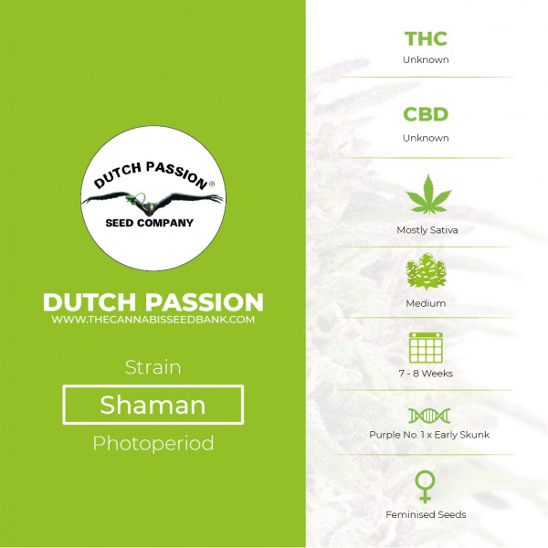 Shaman - Feminised - Dutch Passion - Characteristics
