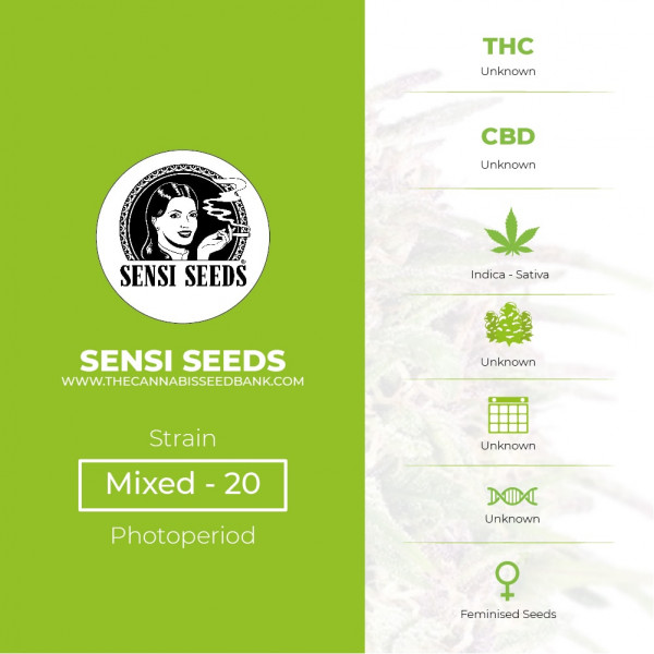Feminised Mix - Sensi Seeds - Characteristics