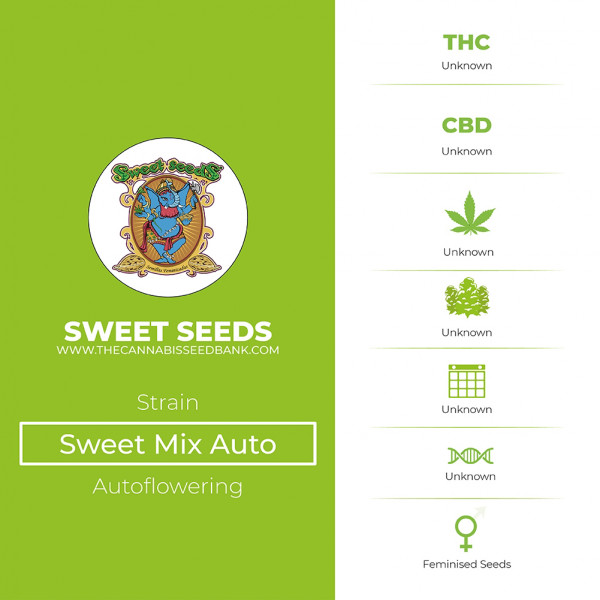 Sweet Mix Autoflowering - Sweet Seeds - Characteristics